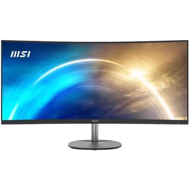 PRO MP341CQ 34 inch 21:9 UWQHD Office Monitor - 3440 x 1440 1500R Curved Panel, 100Hz Refresh Rate, HDR Ready, VESA-Mount Supported, 3000:1 Contrast Ratio, Tilt-Adjustable - DP 1.2a, 2 x HDMI 2.0b