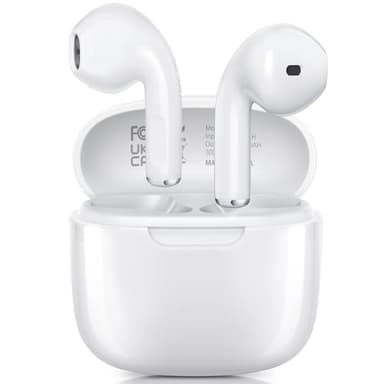 Wireless Earbuds, Bluetooth 5.3 Headphones in Ear with HiFi Stereo Deep Bass, Bluetooth Earbuds 46H Playtime, IP8 Waterproof Bluetooth Earphones, USB-C Fast Charge