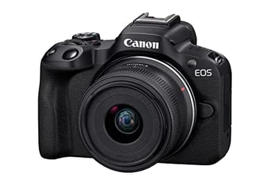 Canon EOS R50 Mirrorless Camera with RF-S 18-45mm f/4.5-6.3 is STM Lens - AU Version