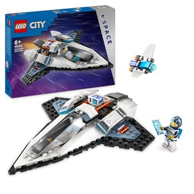 LEGO City Space Interstellar Spaceship Toy for 6+ Year Old Boys & Girls, with Astronaut Minifigure for Imaginative Play, Creative Kids' Toys, Birthday Treat 60430